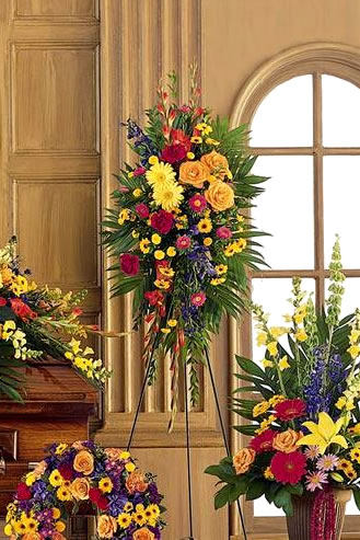 San Fernando Mission sympathy flowers, Mission Cemetery funeral florist